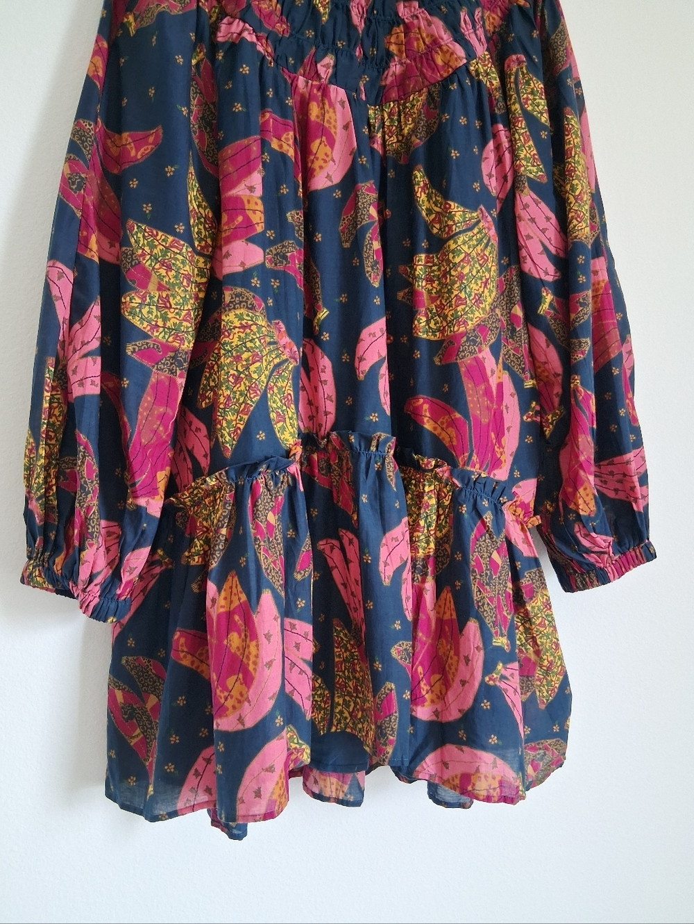 Farm Rio Patchwork Bananas Mini Doll Dress - Picture 7 of 16